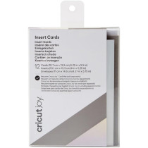 Cricut Joy Insert Cards Grey & Hologram Pack of 12