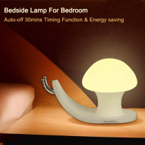 UK Plus Night Light For Kids, Baby Led Night Lights With Color-Changing Usb Rechargeable Dimmable Touch Control, Silicone Bedside Lamp For Nursery Bedroom Home Decor Gifts, White