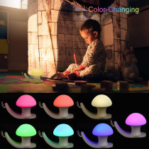 UK Plus Night Light For Kids, Baby Led Night Lights With Color-Changing Usb Rechargeable Dimmable Touch Control, Silicone Bedside Lamp For Nursery Bedroom Home Decor Gifts, White