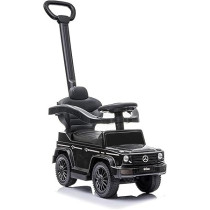 Mercedes-Benz Push Car With Handle Black For Kids, Black