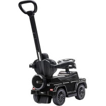 Mercedes-Benz Push Car With Handle Black For Kids, Black