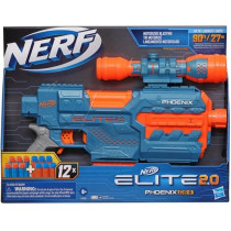Nerf Elite 2.0 Phoenix Shockwave Motorized Blaster For Kids