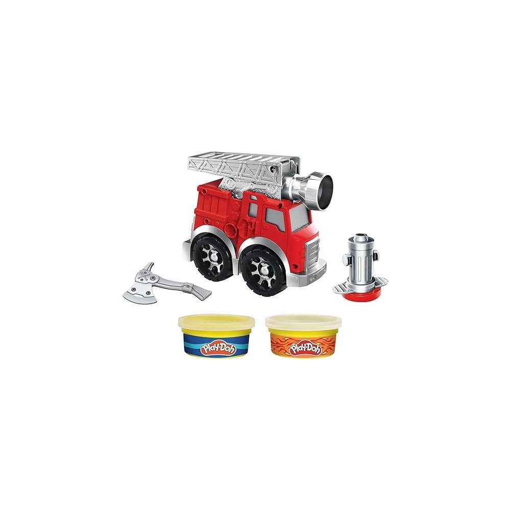 Play-Doh Wheels Fire Engine Including Water And Fire Colors For Kids