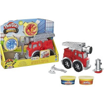 Play-Doh Wheels Fire Engine Including Water And Fire Colors For Kids