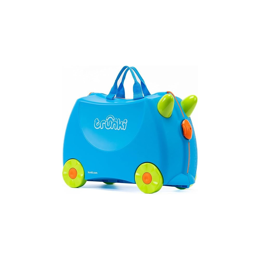 Trunki Terrance Ride-On Suitcase, Blue