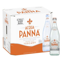 Acqua Panna Mineral Water Glass Bottles 750ml (12 x 750mL)