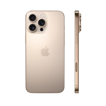 Apple iPhone 16 Pro 5G (128 GB, Desert Titanium, 6.3 Super Retina XDR Display) 2 Physical Sim International Version, 1 Year Warranty