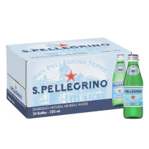 San Pellegrino Natural Sparkling Water Glass 250ml (24 X 250 ML)