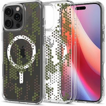 Spigen Ultra Hybrid MagFit Designed For iPhone 16 Pro Max Case Cover MagSafe Compatible, Digital Camo