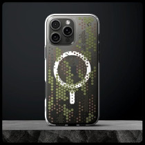 Spigen Ultra Hybrid MagFit Designed For iPhone 16 Pro Max Case Cover MagSafe Compatible, Digital Camo