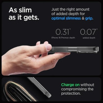 Spigen Crystal Slot Designed For iPhone 16 Pro Max Case Cover, Crystal Clear