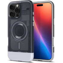 Spigen Classic C1 MagFit For iPhone 16 Pro Max Case Cover MagSafe Compatible Extreme Protection Tech, Graphite