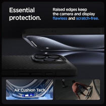 Spigen Core Armor Designed For iPhone 16 Pro Max Case Cover, Matte Black