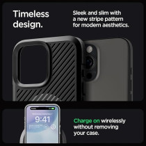 Spigen Core Armor MagFit For iPhone 16 Pro Max Case Cover MagSafe Compatible, Matte Black