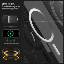 Caseology Parallax Mag For iPhone 16 Pro Max Case Cover MagSafe Compatible Military Grade, Matte Black