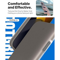 Caseology Nano Pop Mag For iPhone 16 Pro Max Case Cover MagSafe Compatible Military Grade, Papaya Gray