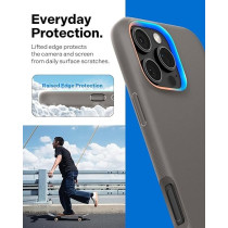 Caseology Nano Pop Mag For iPhone 16 Pro Max Case Cover MagSafe Compatible Military Grade, Papaya Gray