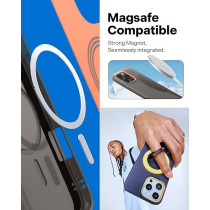 Caseology Nano Pop Mag For iPhone 16 Pro Max Case Cover MagSafe Compatible Military Grade, Papaya Gray