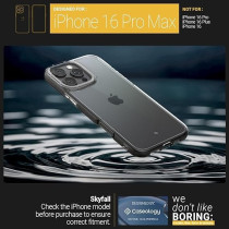 Caseology Skyfall For iPhone 16 Pro Max Case Cover, Royal Clear