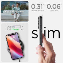 Spigen Liquid Crystal Designed For iPhone 16 Plus Case Cover, Crystal Clear