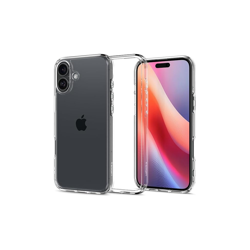Spigen Ultra Hybrid Designed For iPhone 16 Plus Case Cover, Crystal Clear