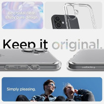 Spigen Ultra Hybrid Designed For iPhone 16 Plus Case Cover, Crystal Clear