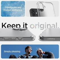 Spigen Ultra Hybrid Designed For iPhone 16 Plus Case Cover, Frost Clear
