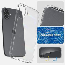 Spigen Ultra Hybrid Designed For iPhone 16 Plus Case Cover, Frost Clear