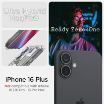 Spigen Ultra Hybrid MagFit Designed For iPhone 16 Plus Case Cover MagSafe Compatible, Zero One