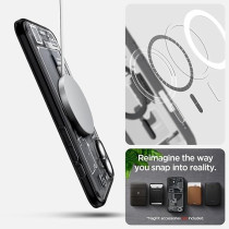 Spigen Ultra Hybrid MagFit Designed For iPhone 16 Plus Case Cover MagSafe Compatible, Zero One