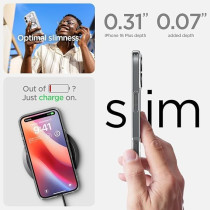 Spigen Ultra Hybrid MagFit Designed For iPhone 16 Plus Case Cover MagSafe Compatible, Zero One White