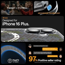Spigen Ultra Hybrid MagFit Designed For iPhone 16 Plus Case Cover MagSafe Compatible, Digital Camo