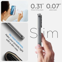 Spigen Crystal Slot Designed For iPhone 16 Plus Case Cover, Crystal Clear