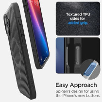 Spigen Core Armor MagFit For iPhone 16 Plus Case Cover MagSafe Compatible, Matte Black