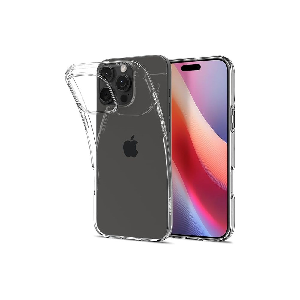 Spigen Liquid Crystal Designed For iPhone 16 Pro Case Cover, Crystal Clear