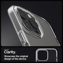 Spigen Liquid Crystal Designed For iPhone 16 Pro Case Cover, Crystal Clear