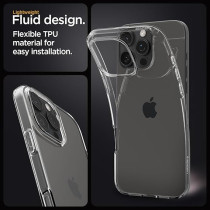 Spigen Liquid Crystal Designed For iPhone 16 Pro Case Cover, Crystal Clear
