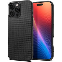 Spigen Liquid Air Designed For iPhone 16 Pro Case Cover, Matte Black