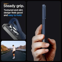 Spigen Liquid Air Designed For iPhone 16 Pro Case Cover, Navy Blue