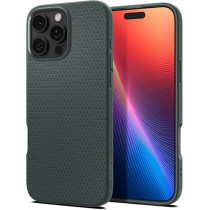 Spigen Liquid Air Designed For iPhone 16 Pro Case Cover, Abyss Green