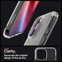 Spigen Ultra Hybrid Designed For iPhone 16 Pro Case Cover, Crystal Clear