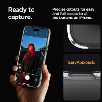 Spigen Ultra Hybrid Designed For iPhone 16 Pro Case Cover, Frost Clear