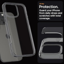 Spigen Ultra Hybrid Designed For iPhone 16 Pro Case Cover, Space Crystal