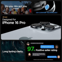 Spigen Ultra Hybrid Designed For iPhone 16 Pro Case Cover, Frost Black