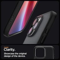 Spigen Ultra Hybrid Designed For iPhone 16 Pro Case Cover, Frost Black