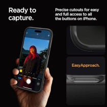 Spigen Ultra Hybrid Designed For iPhone 16 Pro Case Cover, Frost Black