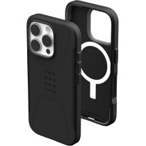Urban Armor Gear Uag Civilian For Iphone 16 Pro Case Cover 20 Feet Drop Tested Magsafe Compatible, Black