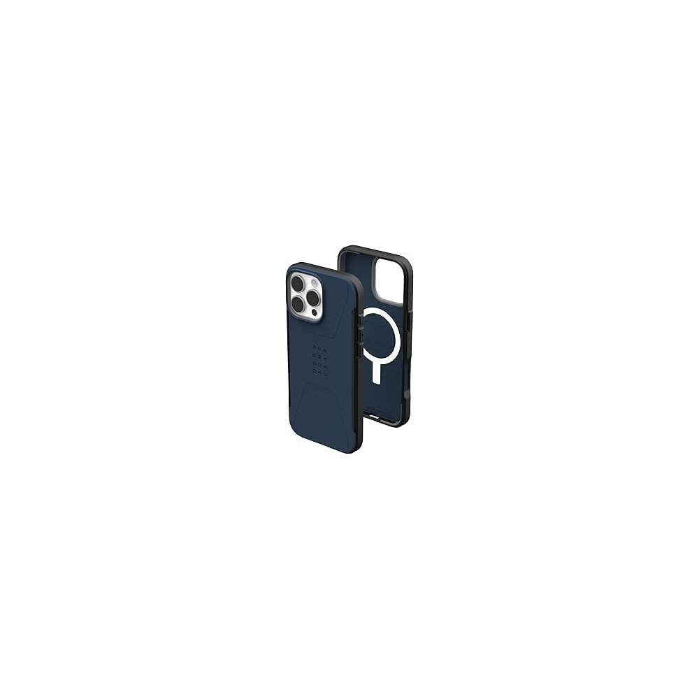 Urban Armor Gear Uag Civilian For Iphone 16 Pro Max Case Cover 20 Feet Drop Tested Magsafe Compatible, Mallard