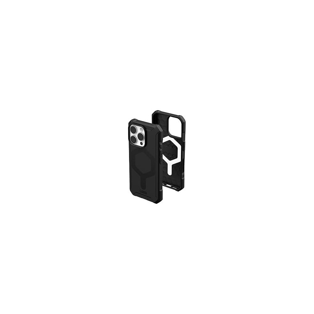 Urban Armor Gear Uag Essential Armor For Iphone 16 Pro Case Cover, 16 Feet Drop Tested Magsafe Compatible, Black