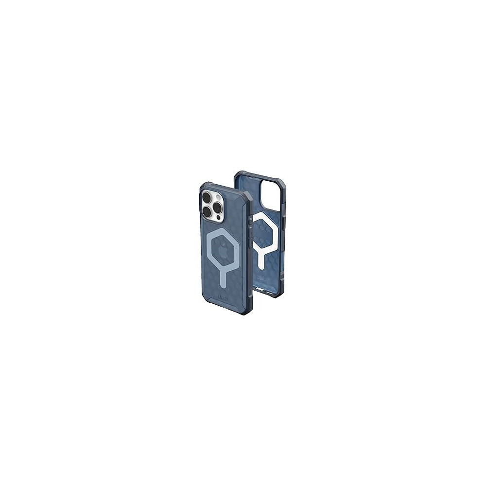 Urban Armor Gear Uag Essential Armor For Iphone 16 Pro Max Case Cover 16 Feet Drop Tested Magsafe Compatible, Cloud Blue